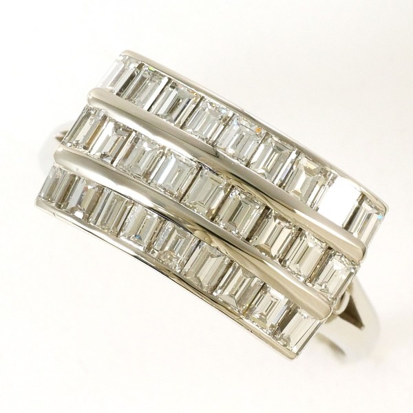 Pm900 リング 15号 ダイヤ 1.54 カード鑑別書 中古