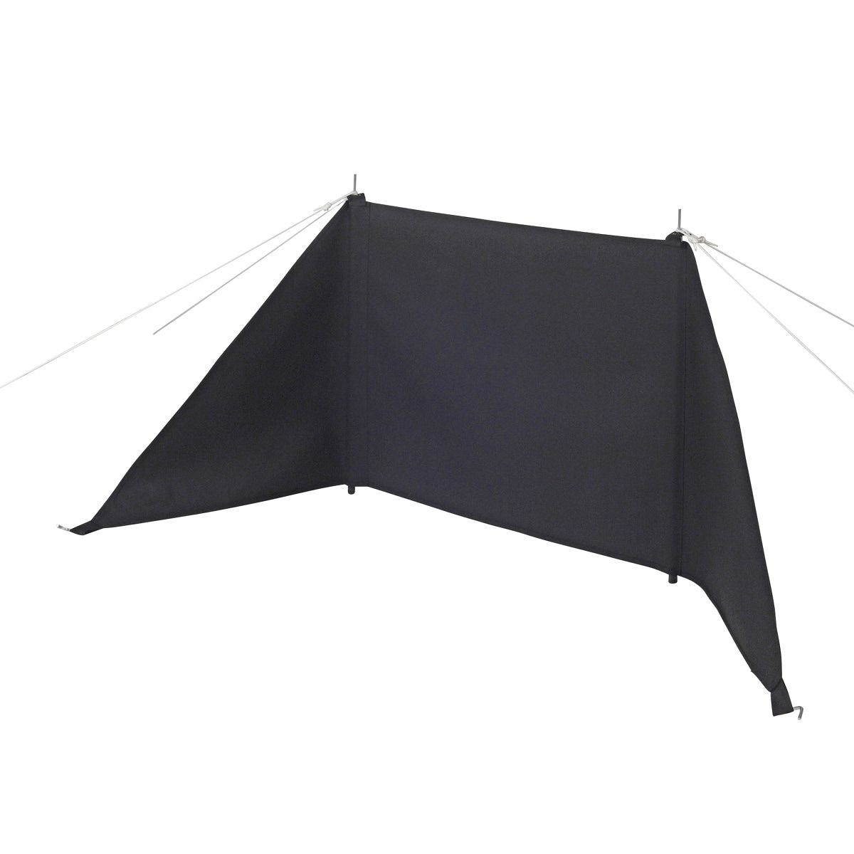 キャプテンスタッグ(CAPTAIN STAG) FIRE PROOF 焚火ウインドスクリーン170ブラック　UP-2712 風よけ