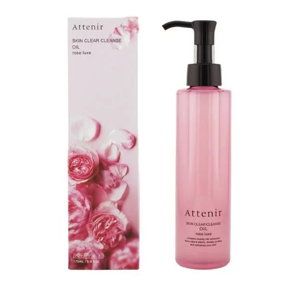３本セット　国内正規品　送料無料　アテニア / Attenirスキンクリア クレンズ オイル アロマタイプ / 限定デザイン / 175ml / ローズリュクスの香り