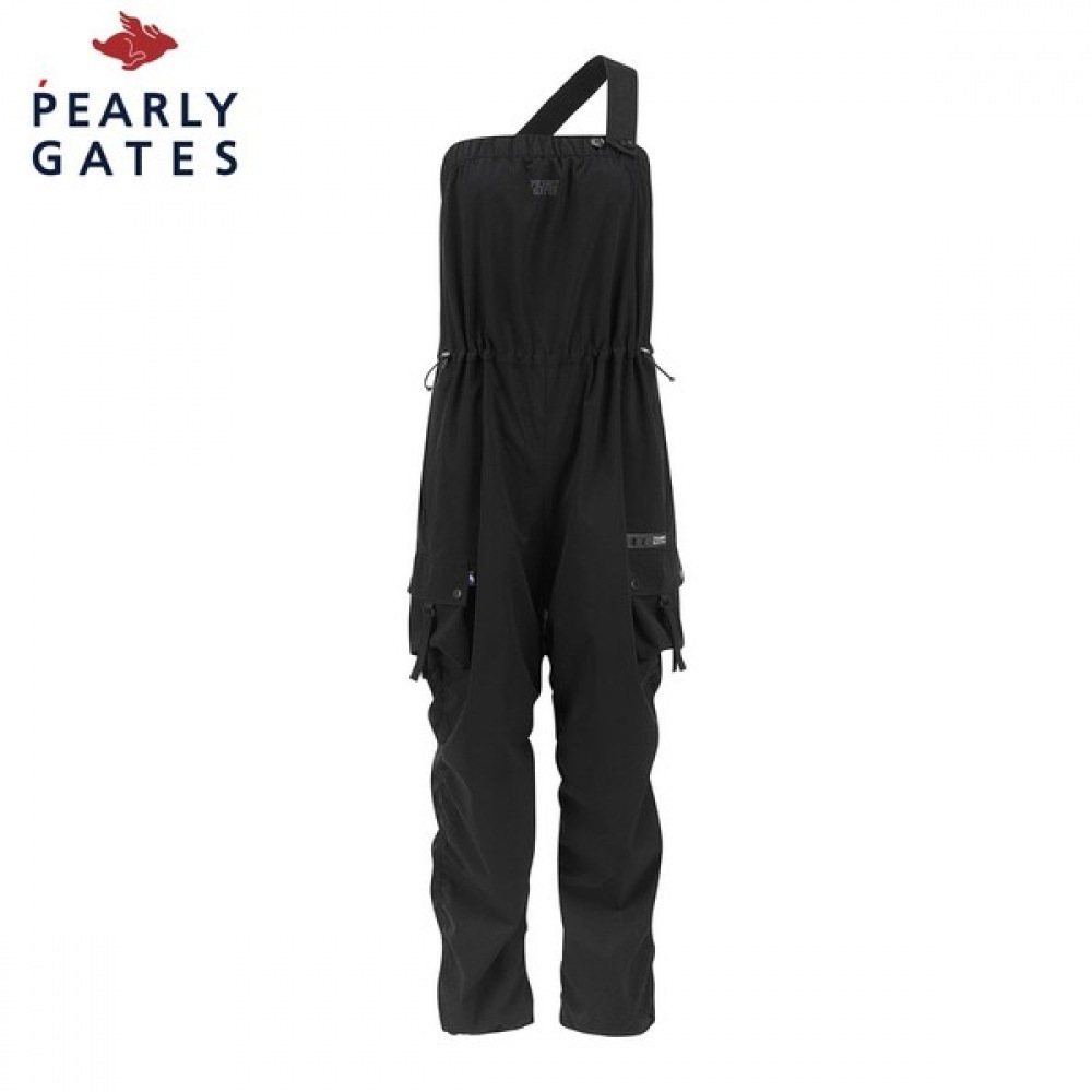 [パリゲイツ] レディースシャーリングソリッドジャンプスーツ