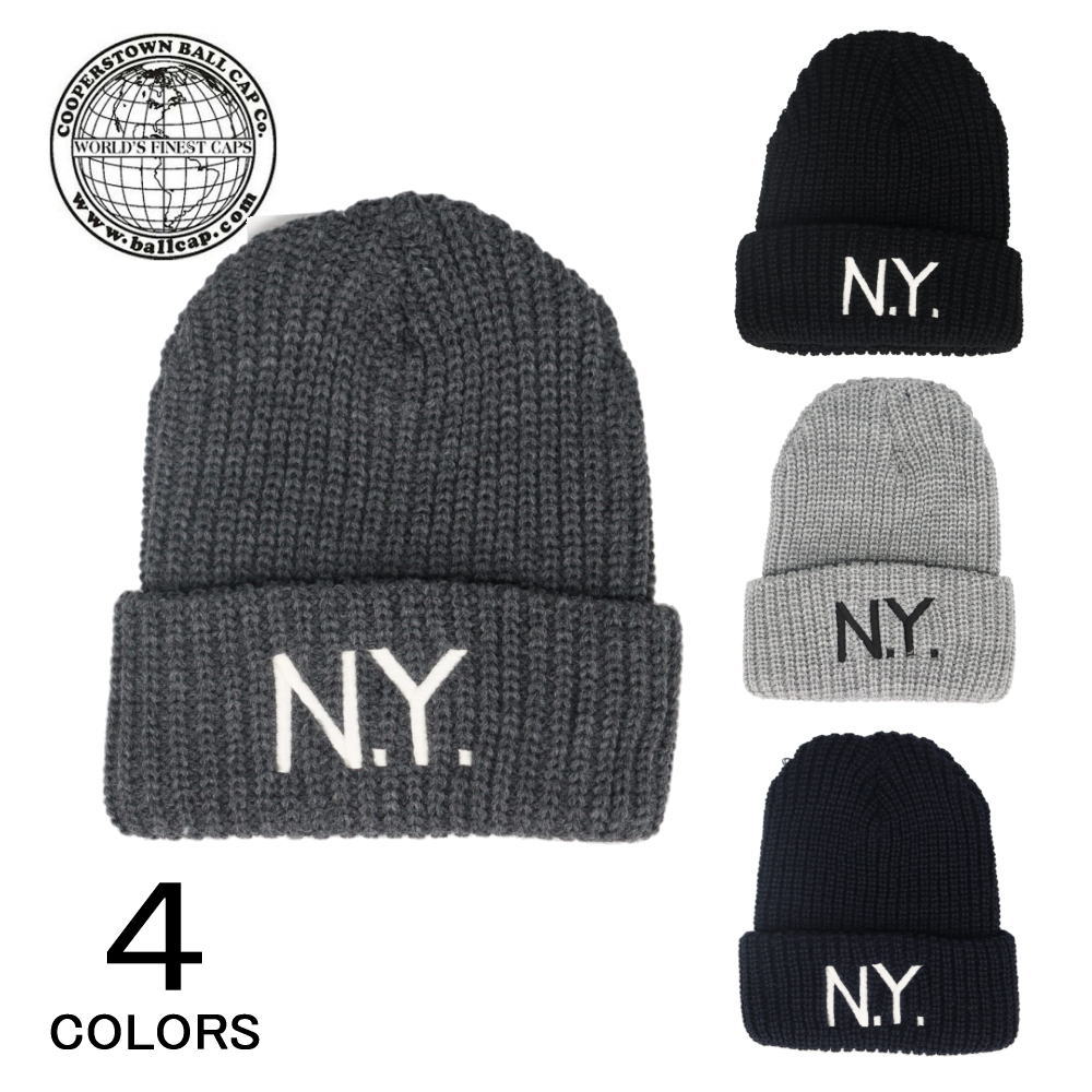 正規品 NY ニット帽 ビーニー NYA40帽子