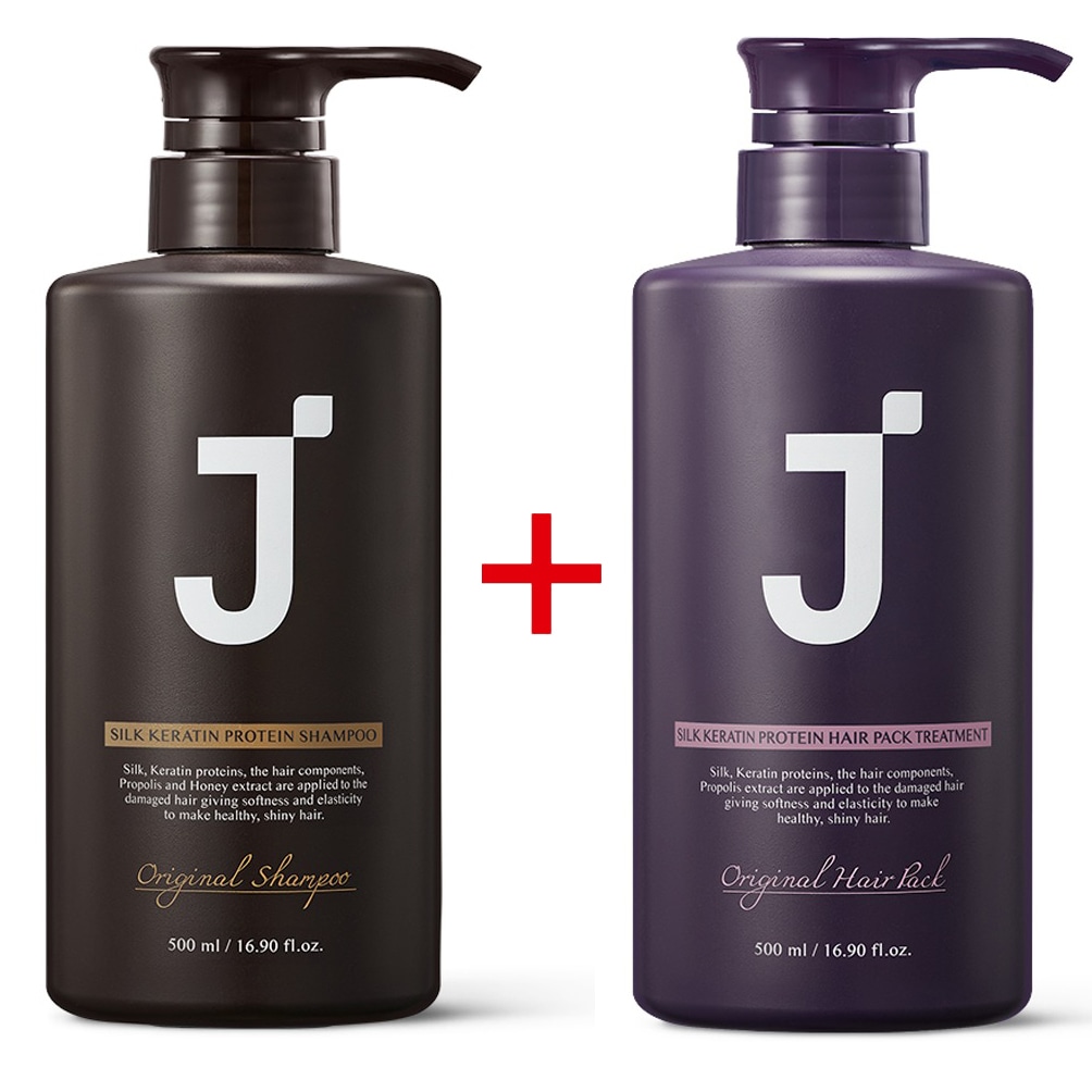 シルク ケラチン シャンプー 500ml +トリートメント 500ml セッ