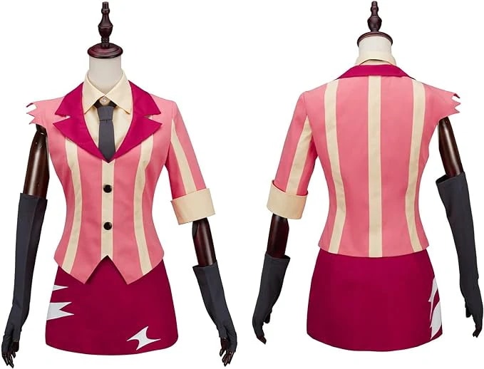 新作入荷ハズビンホテル コスプレ バギー コスプレ衣装 7点セット 女子高生 制服コスプレ 文化祭 学園祭 jkコスプレ ユニフォーム