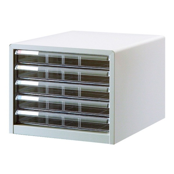 BL-55 アバンテV2レターケース B4タテ型 浅5段 ニューグレー メーカー直送 5,368円