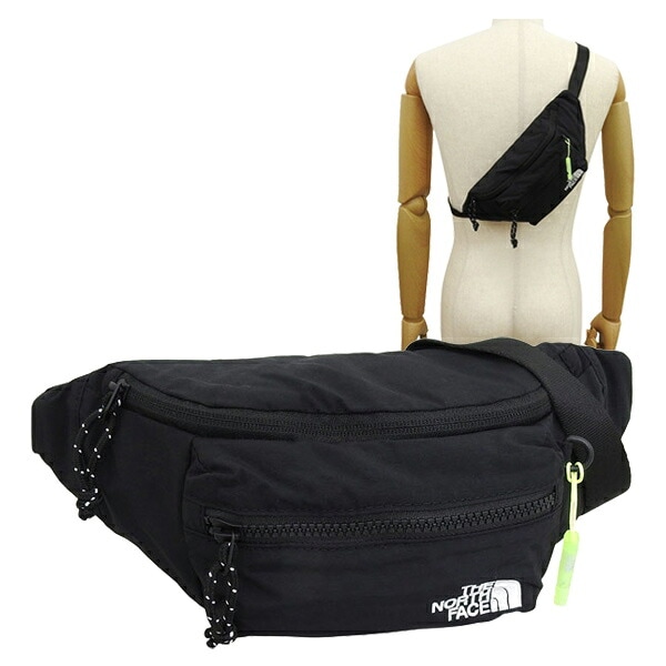 ノースフェイス バック メンズ レディース ボディバッグ ナイロン ブラック K S WAIST BAG L NN2PR11R-BLK THE NORTH FACE