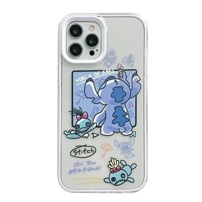 【1つ買うと10個もらえる】SEVENQ iphone14 ProケースStitch かわいいスティッチカップルソフトケースiphone13ケースiphone12ケースiphone11ケース