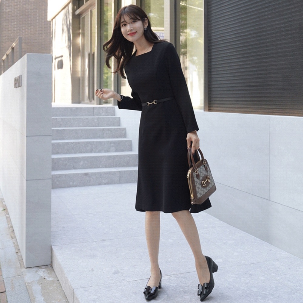 クリック&ファニーダイズロングドレスベルトセット [SMLサイズ]