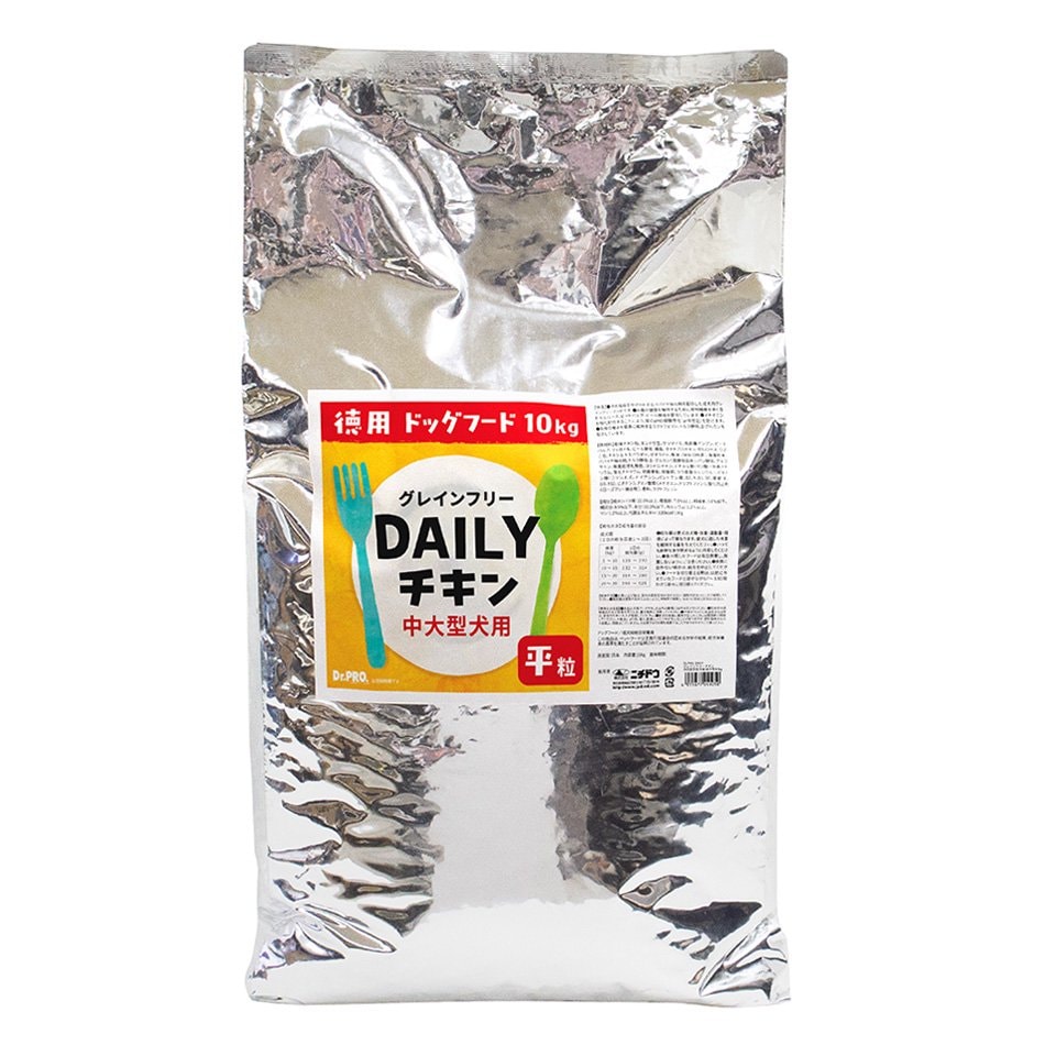 ドッグフード　国産　ドクタープロ　Ｄｒ．ＰＲＯ　ＤＡＩＬＹ　グレインフリーチキン　中大型犬　１０ｋｇ　ＣＲＣ45―05―99―00―00