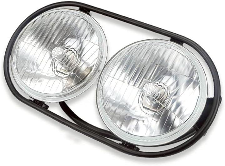 互換品ホンダ車用 ズーマー AF58 LED ヘッドライト ASSY 幅315mm ワイド デカ目 H4 LEDバルブ/配線/コネクター 付属 ZOOMER フロント ランプ カスタム品