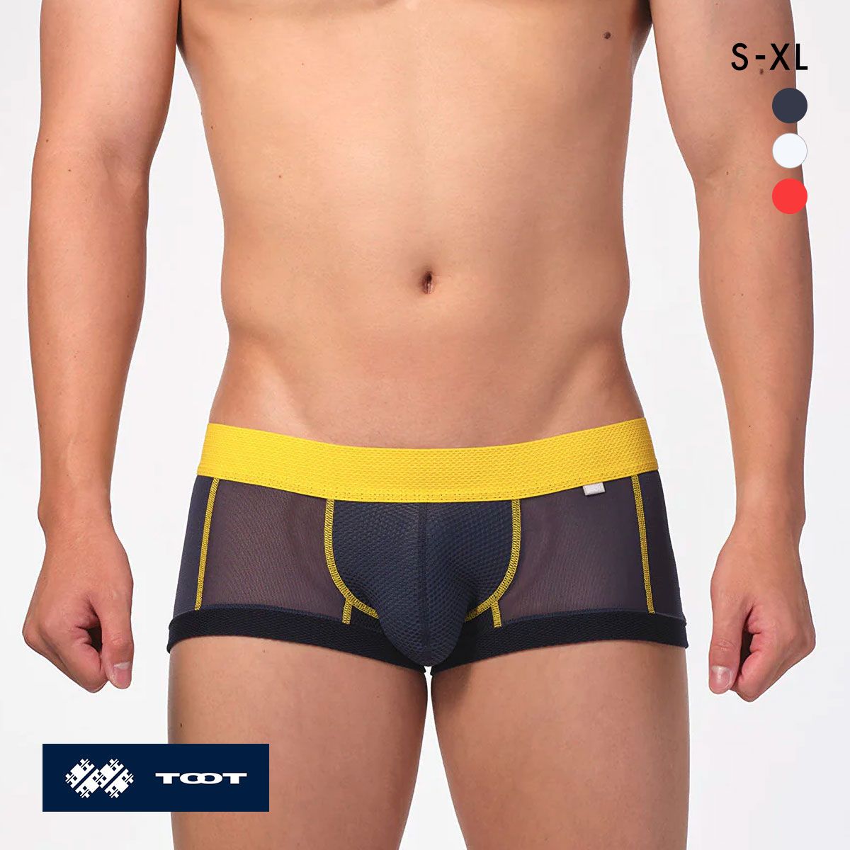 トゥート TOOT オールメッシュ ボクサー ウルトラマイクロ ボクサーパンツ ローライズ メンズ