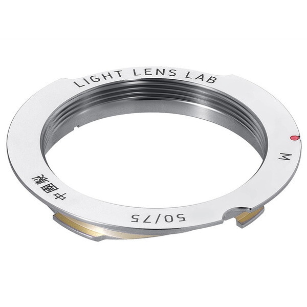 LIGHT LENS LAB L-L39-M 50/75 ライカMマウントアダプター(ライカL39マウントレンズ ライカMマウント変換)
