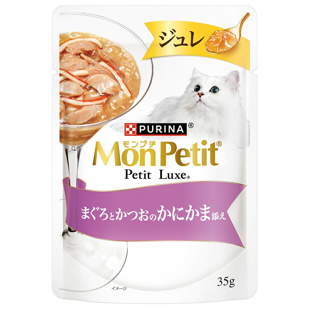 プチリュクス　ジュレ　まぐろとかつおのかにかま添え　３５ｇX４８　ＣＲＣ35―20―75―10―51