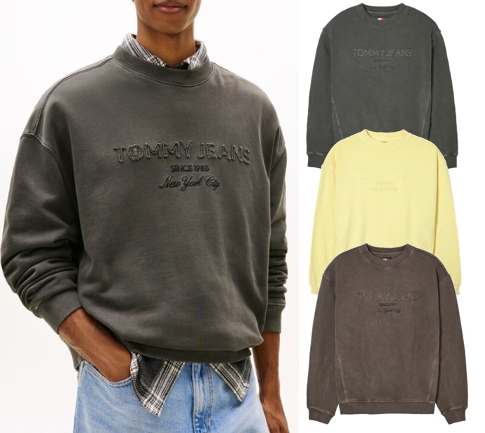 Garment Dye SweatShirt (T32G0TTO10TMT1)