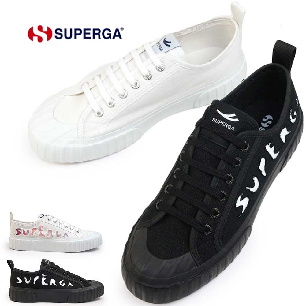 スニーカー レディース 2630 ローカット S3138DW RIPPED LOGO コットン