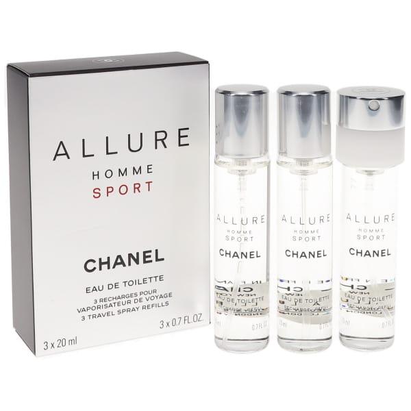 シャネル アリュール オム スポーツ EDT トラベル スプレー セット 20ml×3 香水 CHANEL