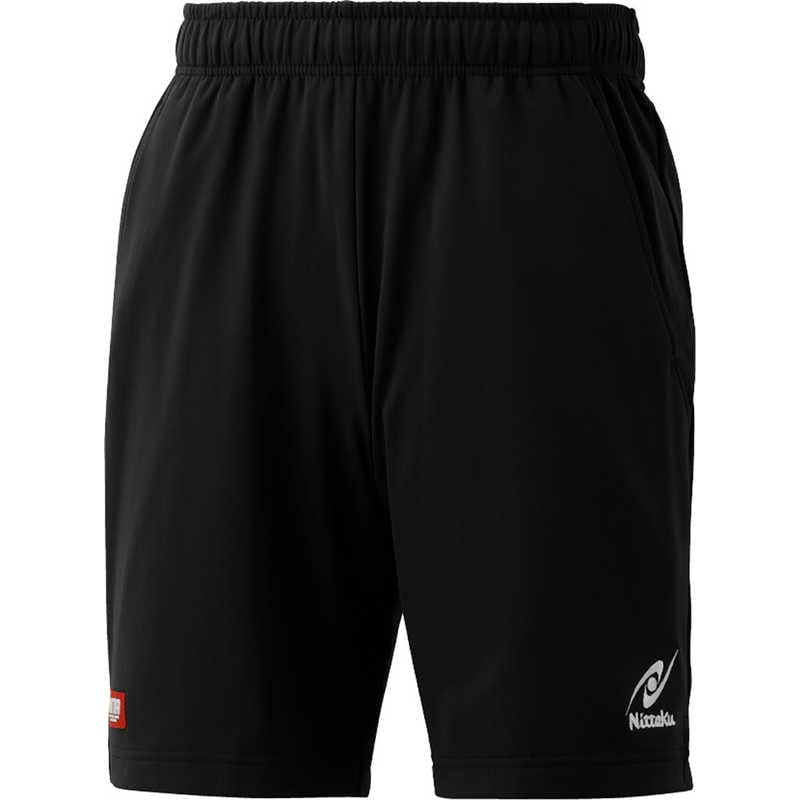 ニッタク　卓球用品 男女兼用 ストレッチロングショーツ O ブラック　NW-2522