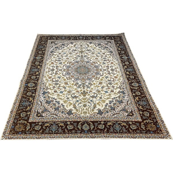 マルナカ 5566 洗えるゴブラン織シェニールラグ マルキィ 200×250cm ブラウン メーカー直送