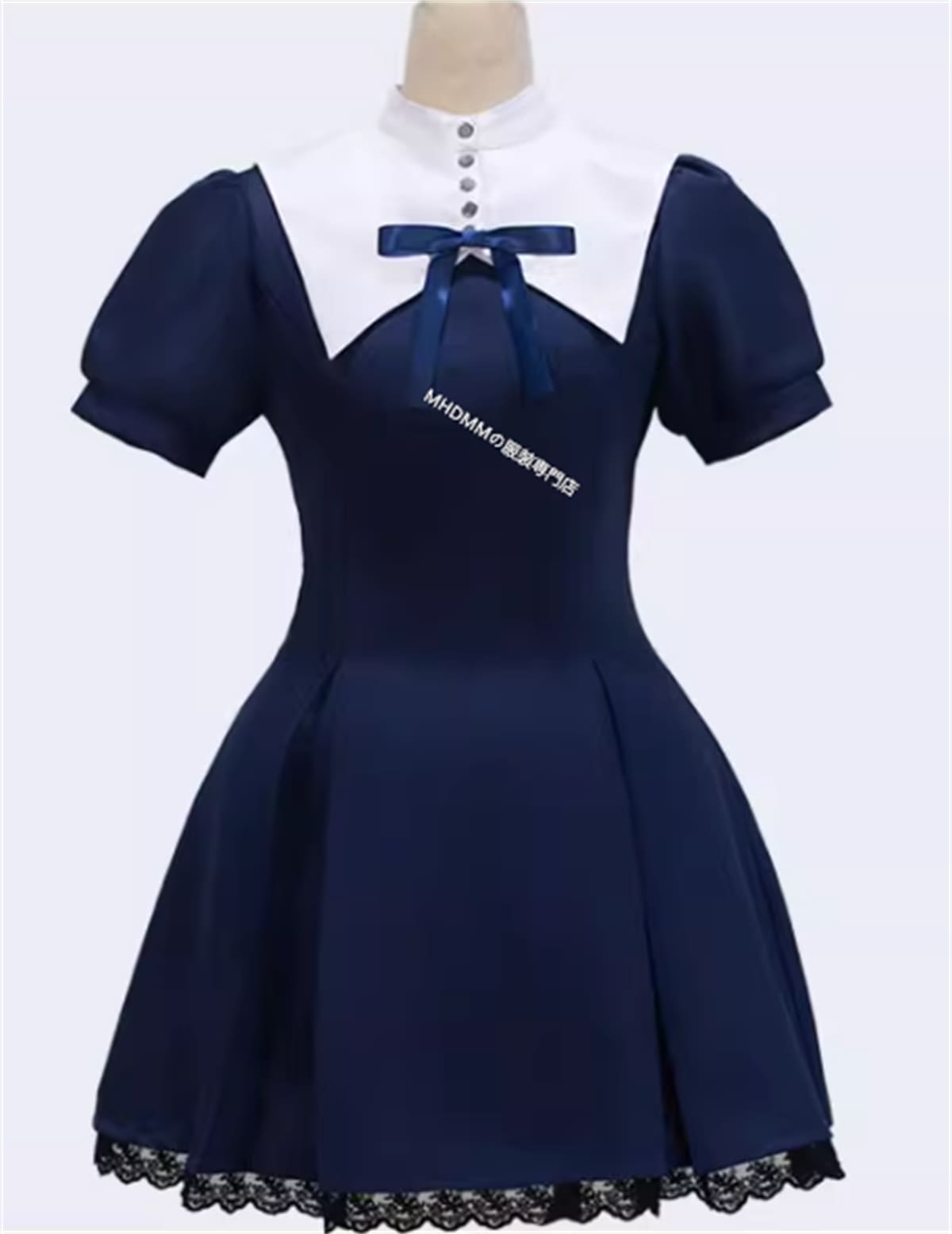 藍沢みんと／ミュウミント ワンピース コスプレ衣装 コスチューム 仮装 変装 文化祭