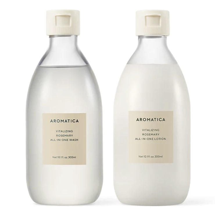 2点セット/バイタライジングローズマリー/オールインワンウォッシュ300ml + ボディローション300ml 4,590円