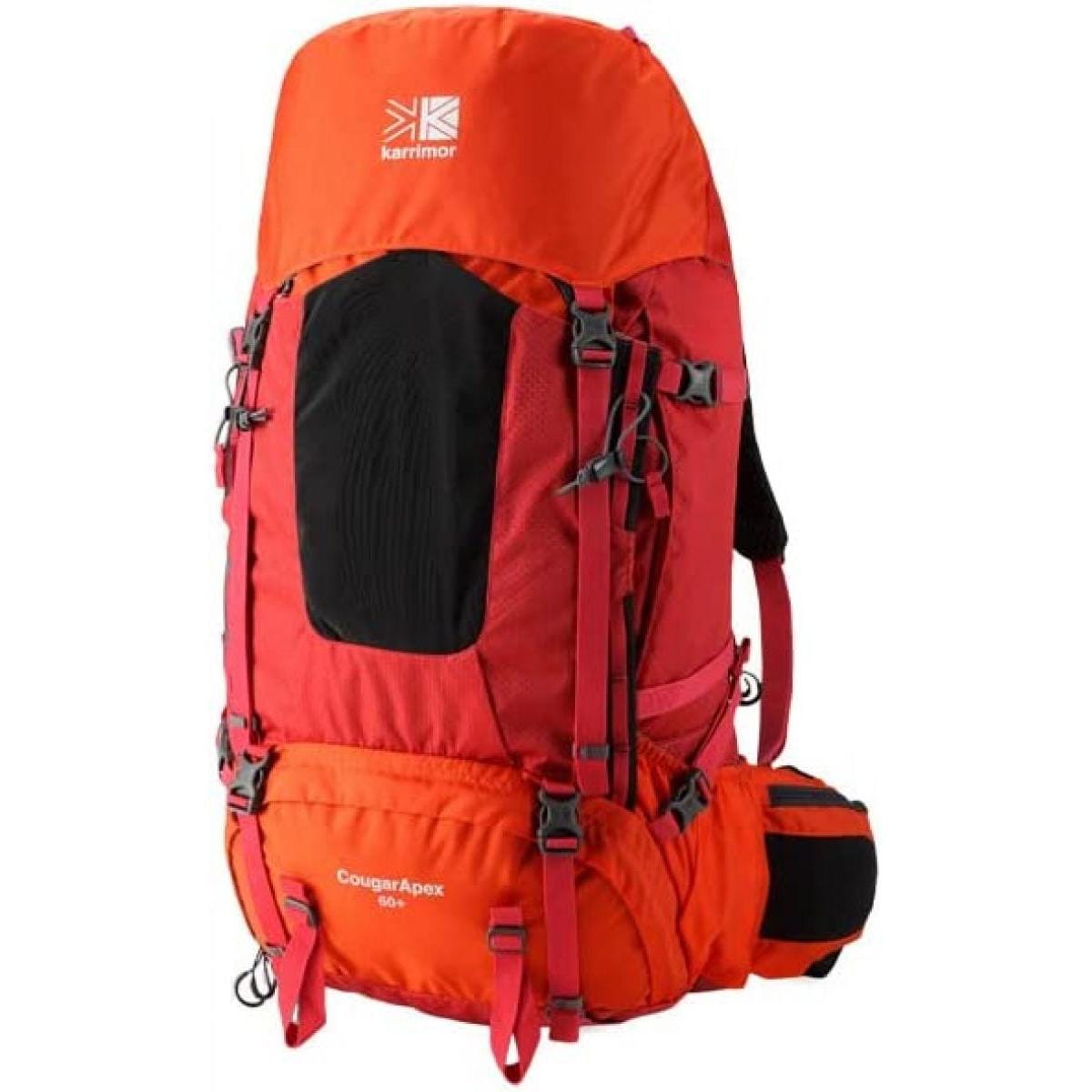 カリマー 登山用 リュックサック バックパック 大型 CougarApex 60+ オレンジ クーガーエーペックス テント泊 長期縦走 大容量 アウトドア karrimo