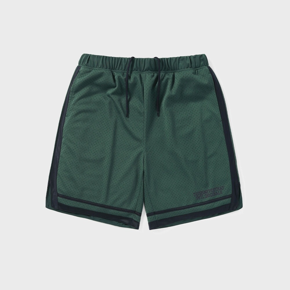 This IS Never This メッシュバスケットボールショートグリーン 5,840円