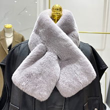 国内24時間内発送 ファーマフラー レディース フェイクファー エコファー モフモフ ティペット ファーティぺット ふわふわ もこもこ かわいい おしゃれ あったか 通勤 通学 防寒 黒 温かい