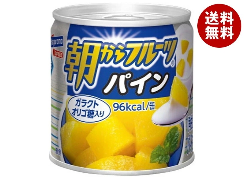 はごろもフーズ 朝からフルーツ パイン 190g缶×24個入×(2ケース)