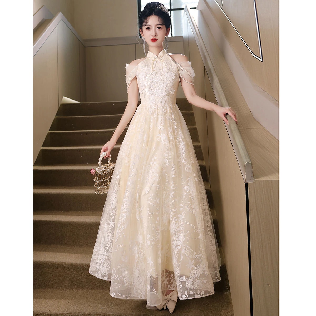 パーティードレス イブニングドレス 女性 2025 新しい誕生日パーティードレス 7,262円