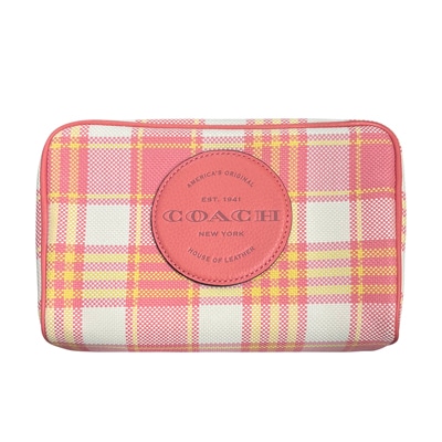 [特売セール] 即発 アウトレット 化粧ポーチ チェック柄 C8679 IMTVT