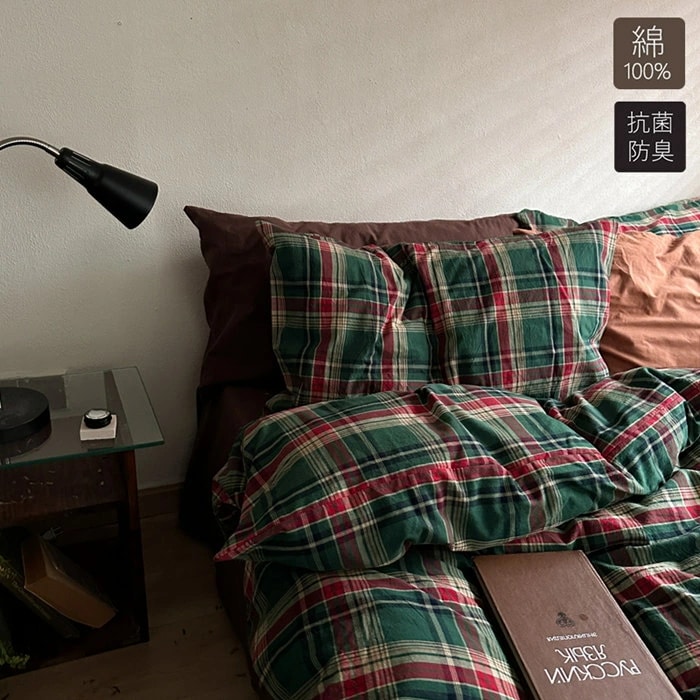 布団カバー 綿100％ シングル 3点4点セット 掛け布団カバー かわいい チェック おしゃれ 羽毛布団カバー セミダブル 素肌にやさしい ふとんかばー 敷布団カバー 寝具カバーセット カバーセット