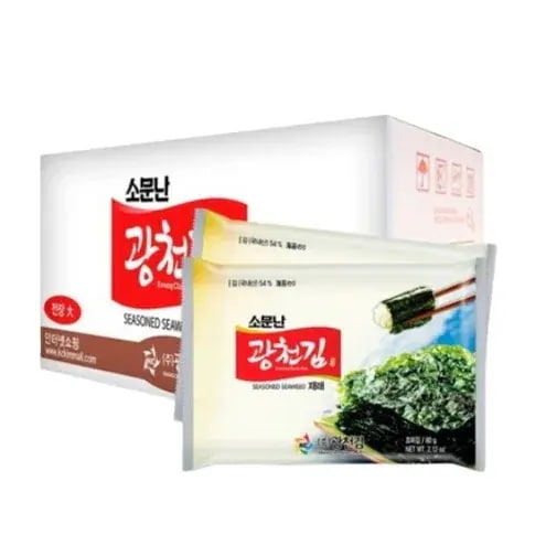 有名な光天海苔（伝統的な全長海苔）大サイズ 60g × 20袋計20個