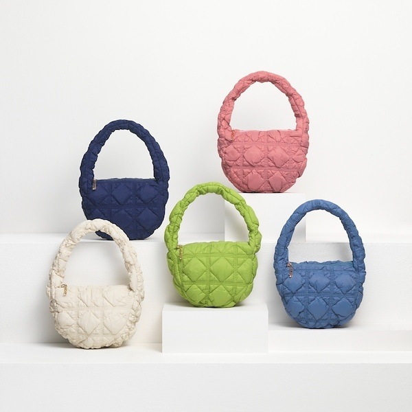SOFT MINI キルティング サブバッグ バッグ 小さなトートバッグ