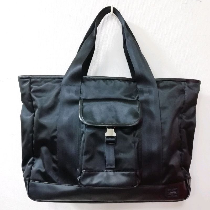 【中古】ポーター 吉田カバン 383-07096 トートバッグ サックスバーコラボ