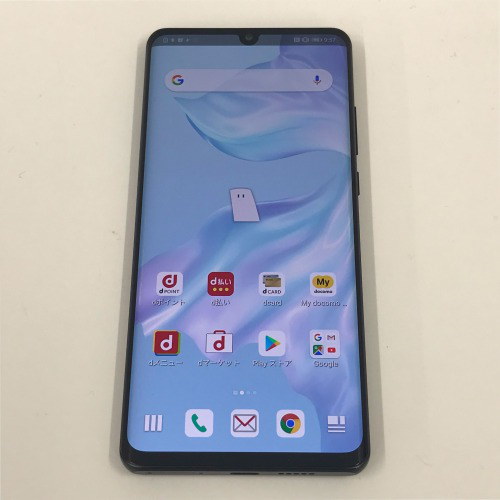 HUAWEI P30 Pro HW-02L docomo ブラック 本体 n06553【中古】