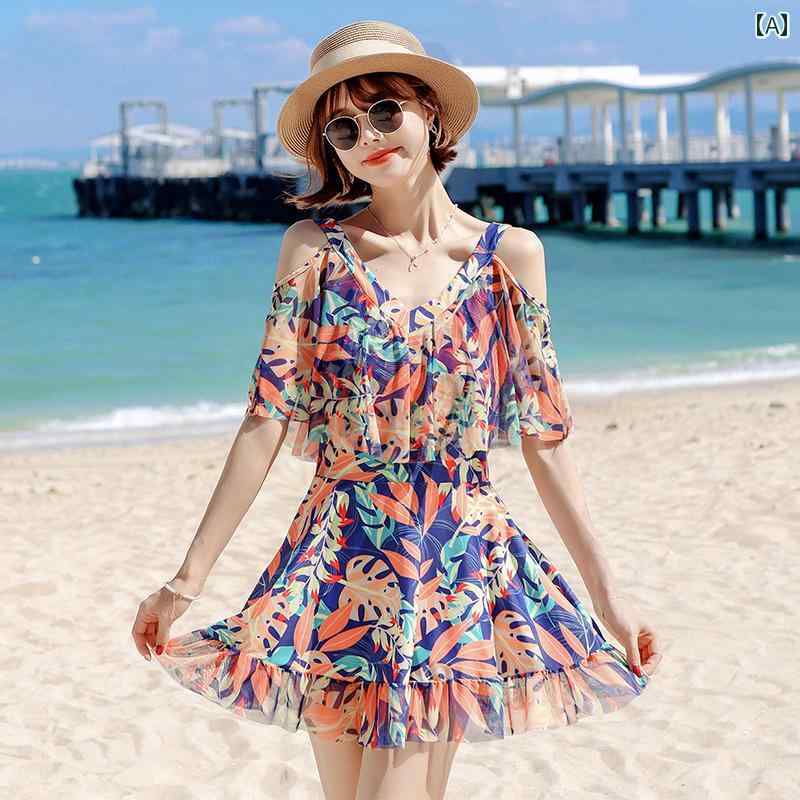 ワンピース 水着 大きいサイズ 体型カバー レディース 女性用 婦人用 スイムウェア 温泉 海 プール サマーレジャー マダム