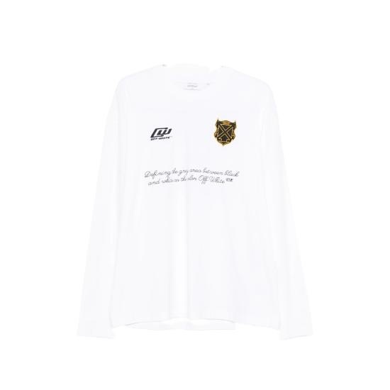 OFF WHITE Men Tops 44MAB09CS26 J004 100 WHITE