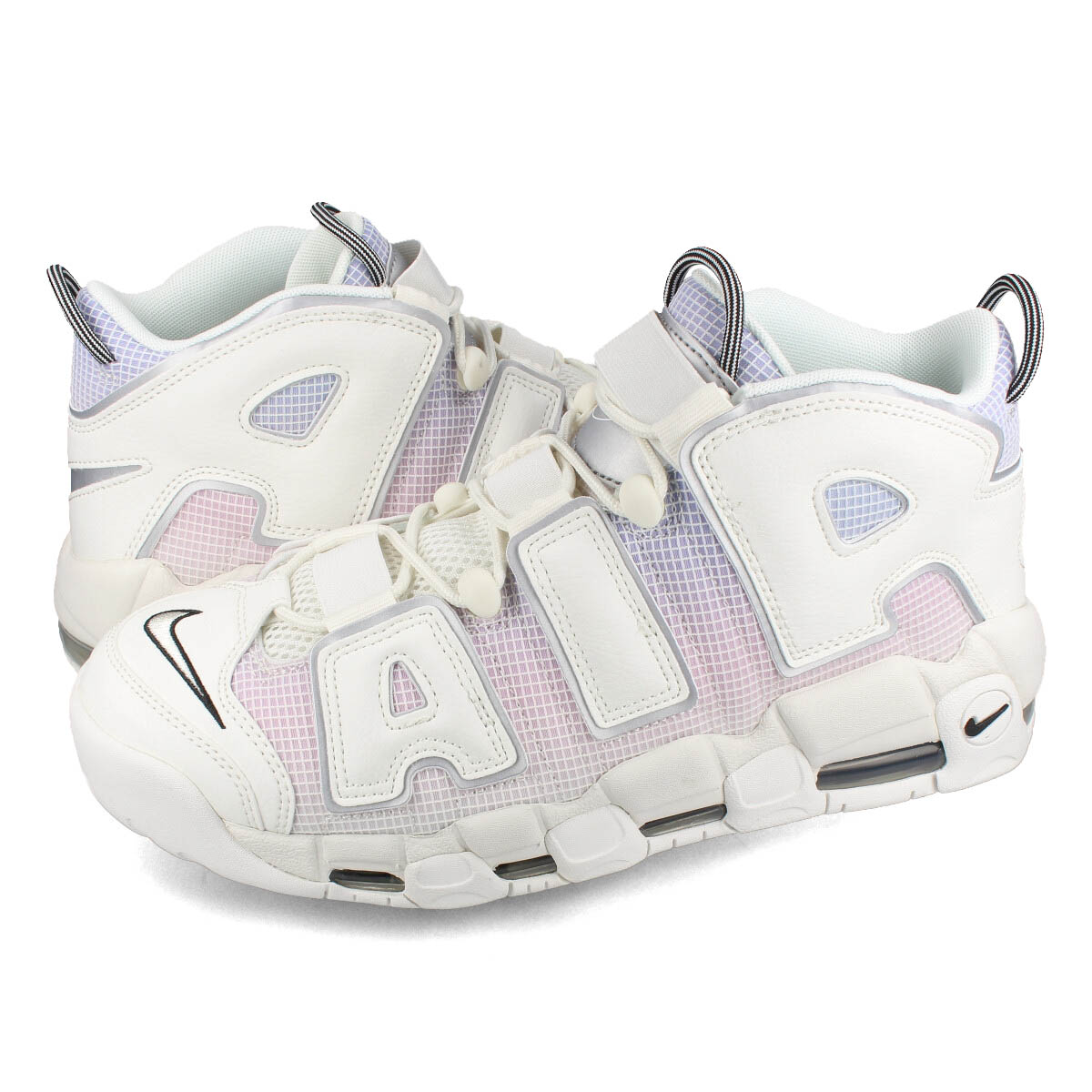 NIKE AIR MORE UPTEMPO 96 SAIL/BLACK/LIGHT THISTLE