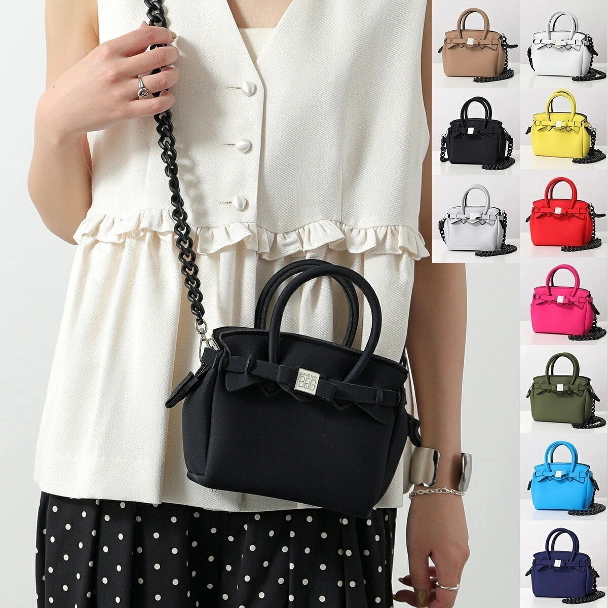 SAVE MY BAG セーブマイバッグ ハンドバッグ T-MISS MIGNON T118N-LY-TU T118N-LY-ME レディース ショルダーバッグ ポシェット クロスボディ 3WAY 軽