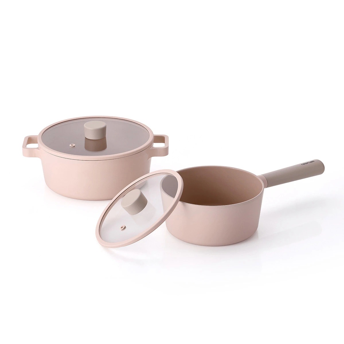 ノンスティックIHフルINDUCTION鍋セット 2P