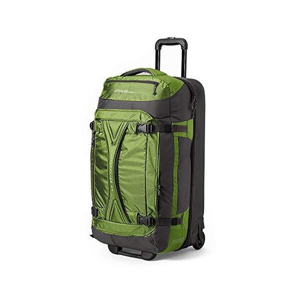 Eddie Bauer Unisex-Adult Expedition Drop-Bottom Rolling Duffel - Large， Green Re 並行輸入品