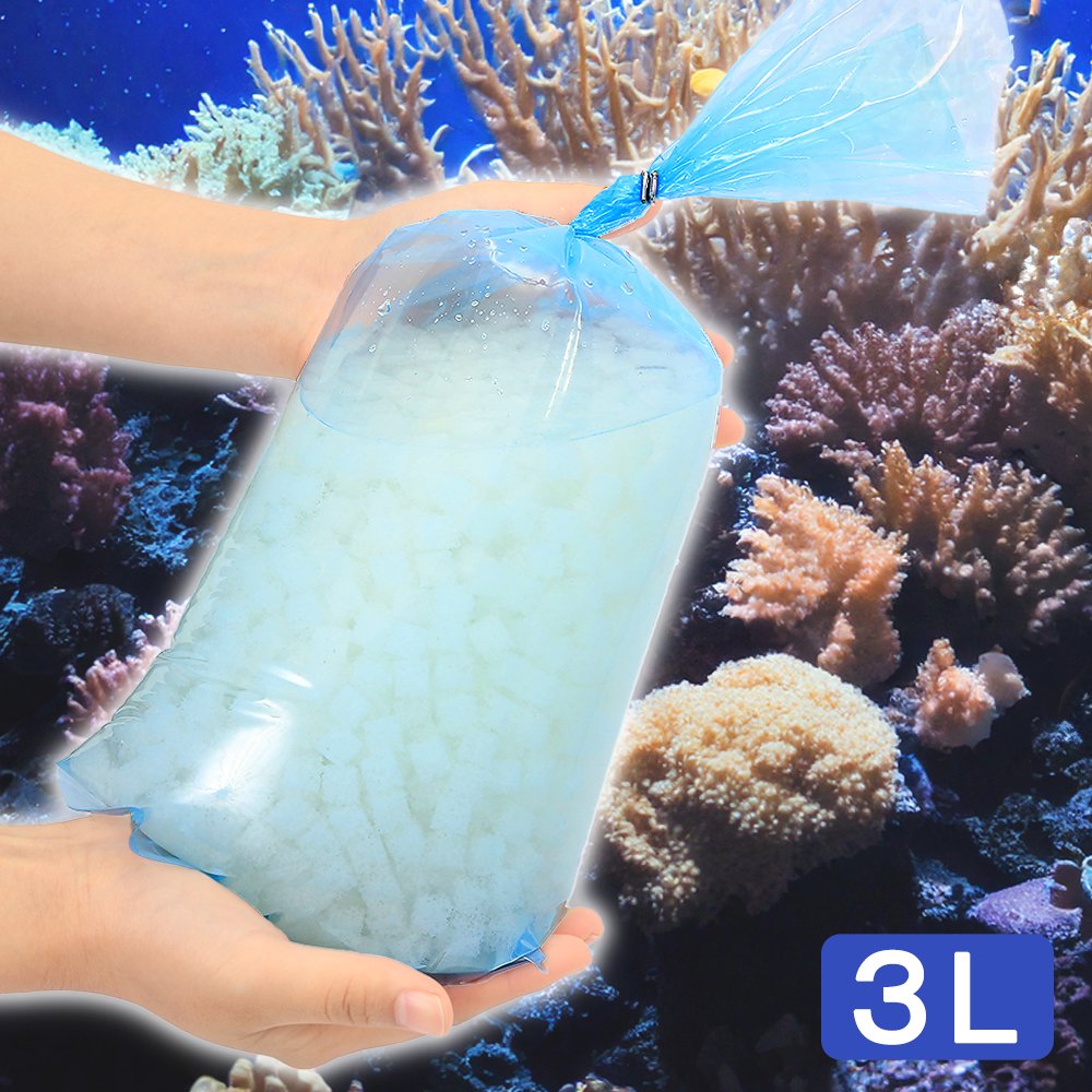 （海水魚）ろ材　海水用　Ｇｅｌ　Ｃｕｂｅ＋（ゲルキューブ・プラス）　バクテリア付き　スモール　３リットル　ＣＲＣ26―11―00―00―00