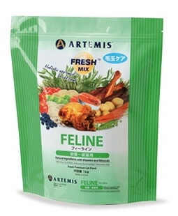 ドライフード フィーライン【猫用】 2ｋg【キャットフード】【正規品】 アーテミス フレッシュミックス