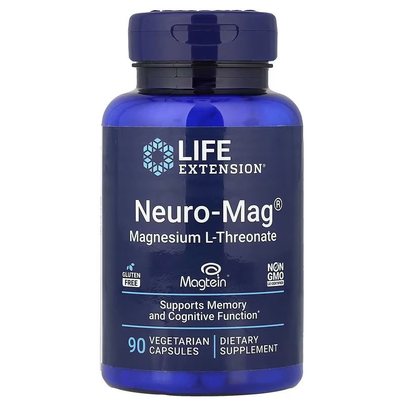 Neuro-Mag（ニューロマグ） L-トレオン酸マグネシウム ベジカプセル90粒（1粒あたり48mg） 6,885円