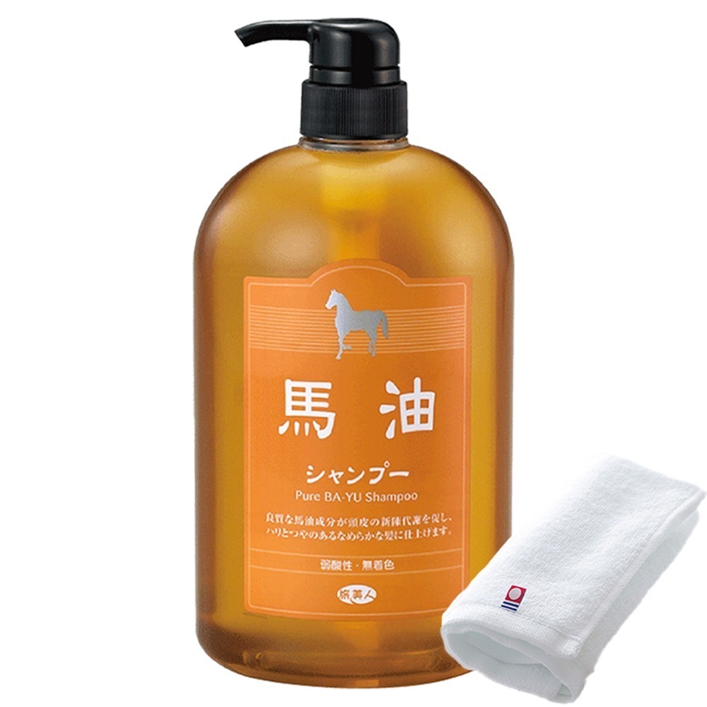 正規販売代理店 定価より10%OFF 馬油シャンプー 9本 1000ml 今治タオル付き 馬油 バユ バーユ シャンプー バユシャンプー 大容量 セット 旅美人 20,582円