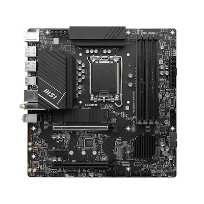 他サイト： PRO B760M-A WIFI DDR4 Micro ATXマザーボードの商品画像