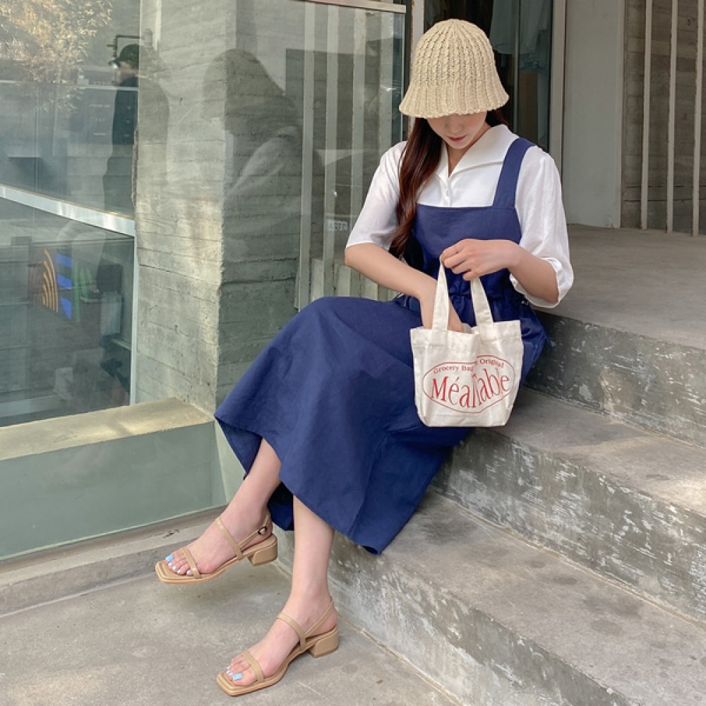 【JSTYLEによるイーブレット】イーブレットアデラリネンストリングドレスJSTYLE 6,663円