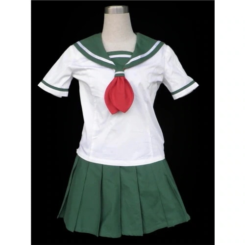 犬夜叉　日暮かごめ(夏服) コスプレ衣装 セーラー服 ハロウィン コスチューム