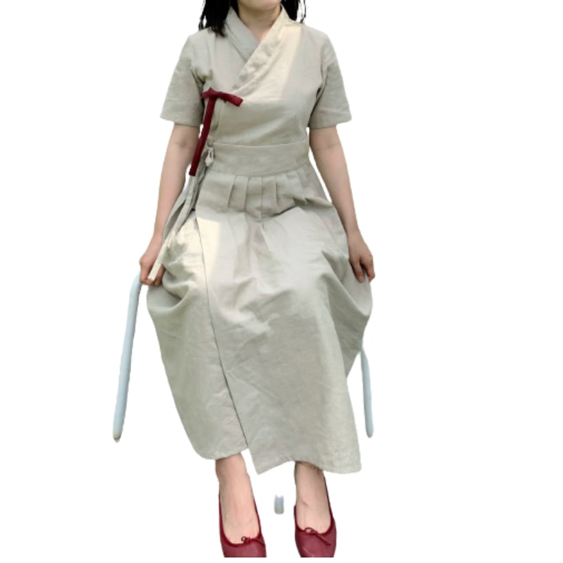 チョルニックワンピース生活韓服 冬 春夏秋女子韓服ワンピース ビッグサイズ 旧正月 プレゼント スカート チョゴリ