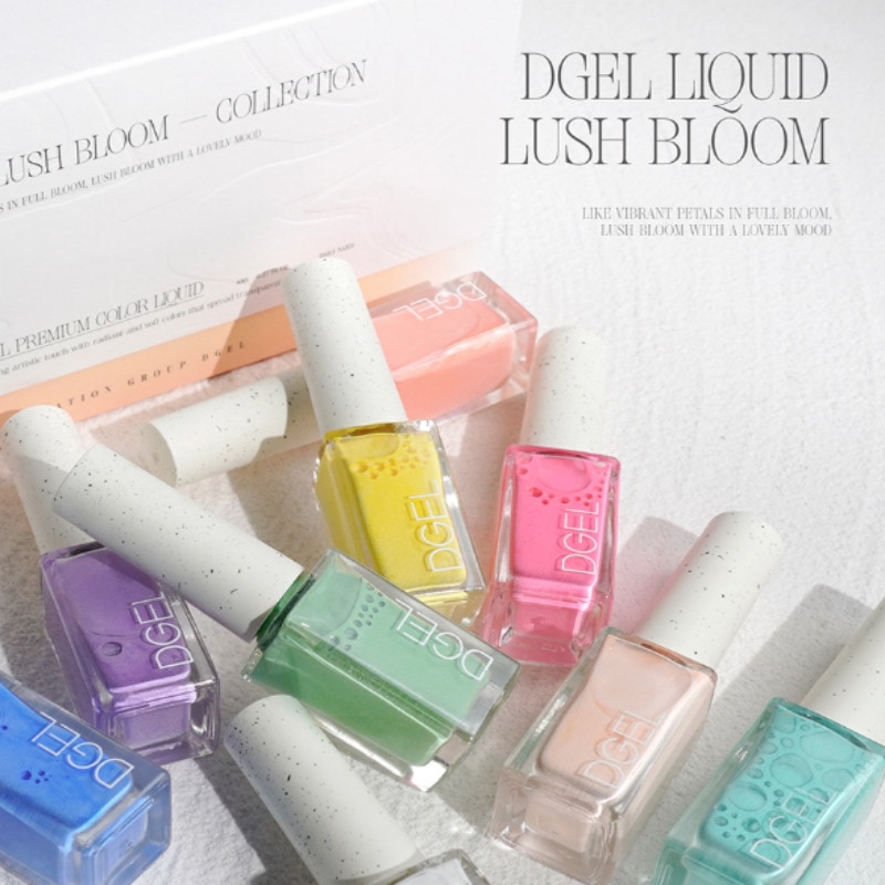 D GEL / LIQUID LUSH BLOOM Ink gel 10 SET / NAIL