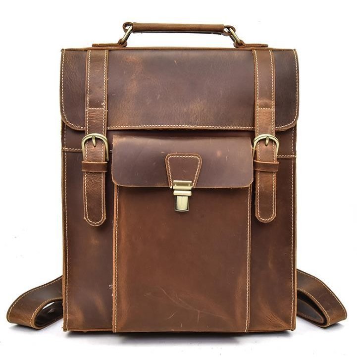 驚きの安さ大容量 ヌメ革 牛革 栃木レザービジネスバッグ 書類鞄 ハンドメイド 3wayショルダーバッグ 斜めがけ ハンドメイドリュックバッグ